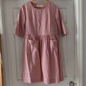 Pando Grove Sz S striped dress